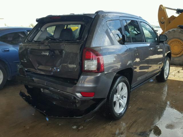 1C4NJDEB2HD142519 - 2017 JEEP COMPASS LA GRAY photo 4