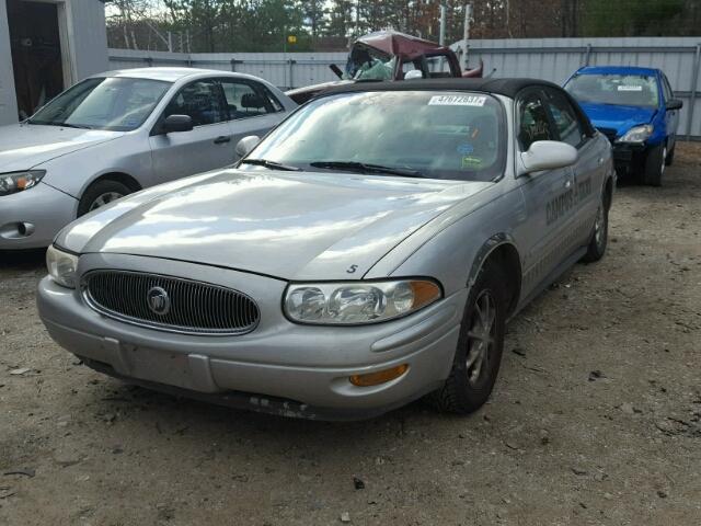 1G4HR54K544155364 - 2004 BUICK LESABRE CU SILVER photo 2