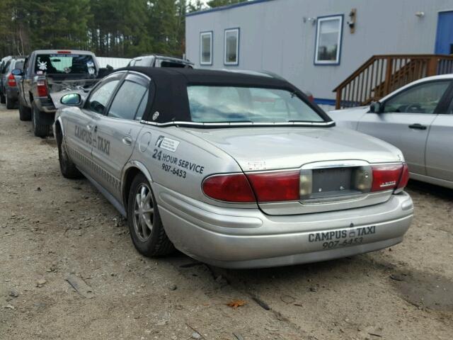 1G4HR54K544155364 - 2004 BUICK LESABRE CU SILVER photo 3