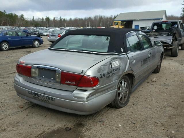 1G4HR54K544155364 - 2004 BUICK LESABRE CU SILVER photo 4