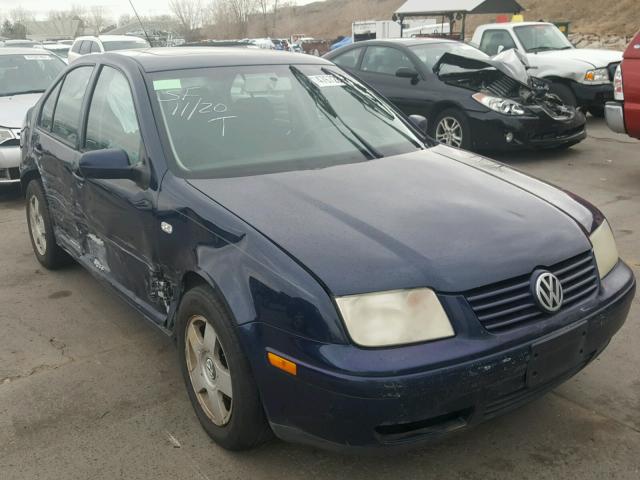 3VWSK69M72M163026 - 2002 VOLKSWAGEN JETTA GLS BLUE photo 1