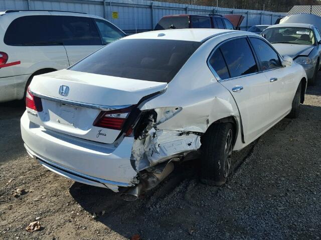 1HGCR2F7XHA115151 - 2017 HONDA ACCORD EX WHITE photo 4