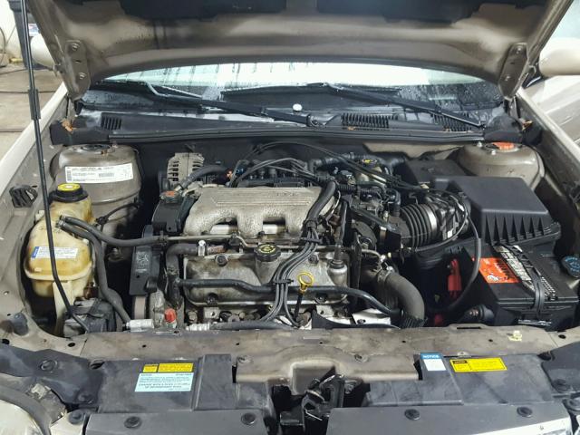 1G1NE52M4W6208904 - 1998 CHEVROLET MALIBU LS ოქროსფერი ფოტო 7