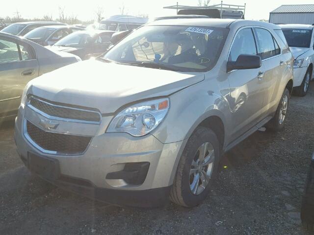 2GNALBEK4C6215711 - 2012 CHEVROLET EQUINOX LS CREAM photo 2