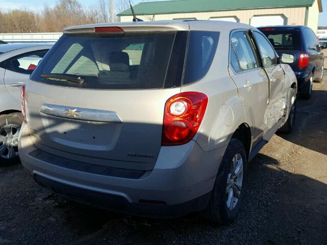 2GNALBEK4C6215711 - 2012 CHEVROLET EQUINOX LS CREAM photo 4