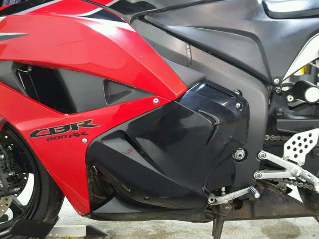 JH2PC40069K204324 - 2009 HONDA CBR600 RR RED photo 11