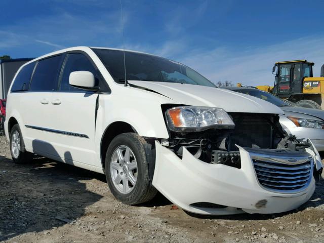 2C4RC1BG1DR518659 - 2013 CHRYSLER TOWN & COU WHITE photo 1