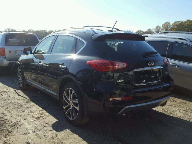 JN1BJ0RR5HM404393 - 2017 INFINITI QX50 BLACK photo 3