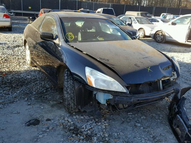 1HGCM81607A001321 - 2007 HONDA ACCORD EX BLACK photo 1