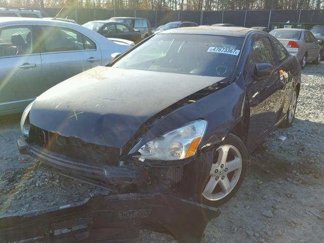 1HGCM81607A001321 - 2007 HONDA ACCORD EX BLACK photo 2