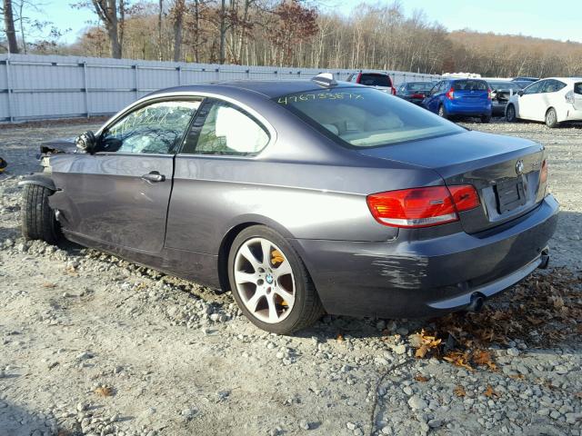 WBAWB735X7P038063 - 2007 BMW 335 I GRAY photo 3