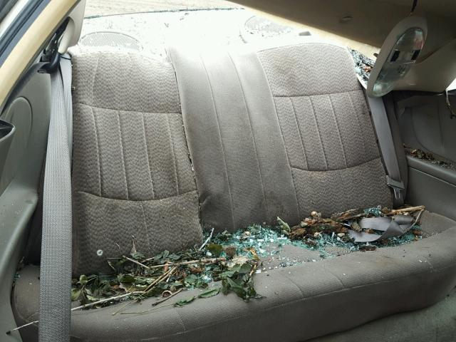 1G2NF12T01M671118 - 2001 PONTIAC GRAND AM S GOLD photo 6