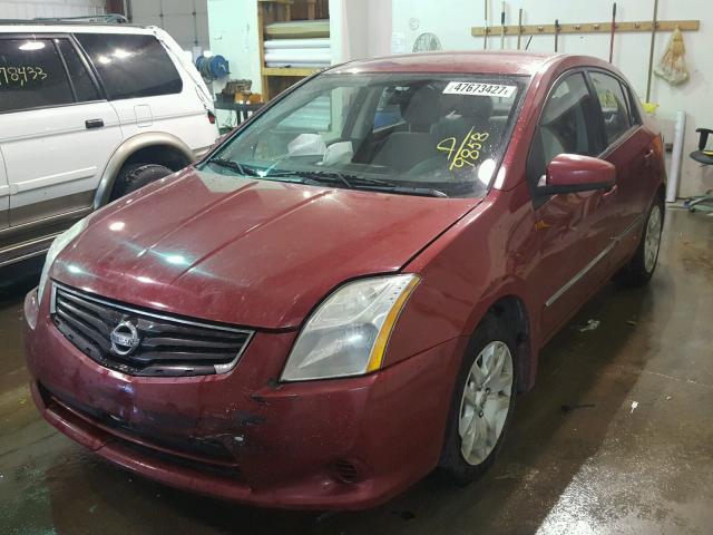 3N1AB6AP1AL719858 - 2010 NISSAN SENTRA 2.0 RED photo 2