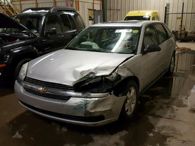 1G1ZT64845F251120 - 2005 CHEVROLET MALIBU MAX SILVER photo 2