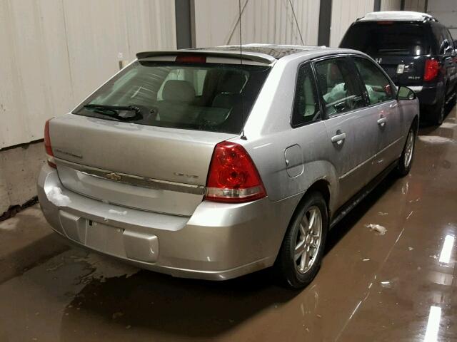 1G1ZT64845F251120 - 2005 CHEVROLET MALIBU MAX SILVER photo 4