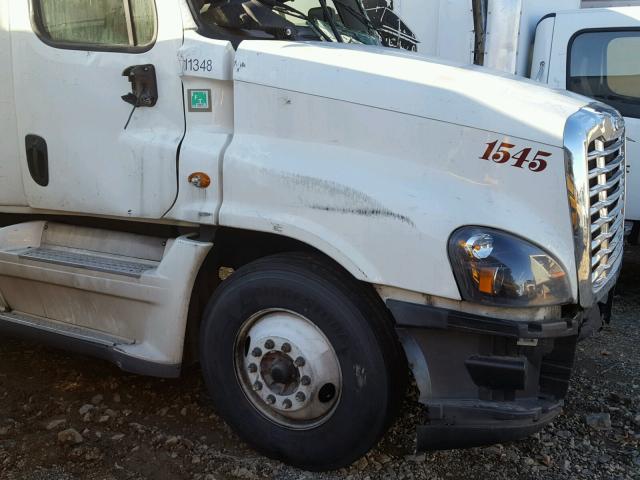 3AKJGLD54FSGK4513 - 2015 FREIGHTLINER CASCADIA 1 WHITE photo 9