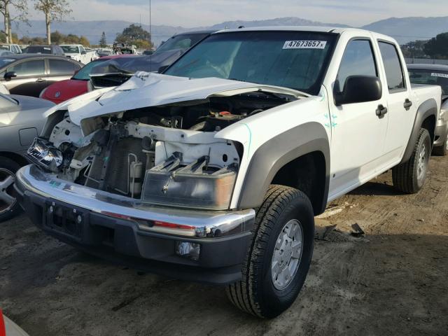 1GCDS13E478152481 - 2007 CHEVROLET COLORADO WHITE photo 2