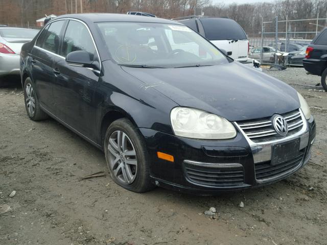 3VWSG71K06M624249 - 2006 VOLKSWAGEN JETTA 2.5 BLACK photo 1