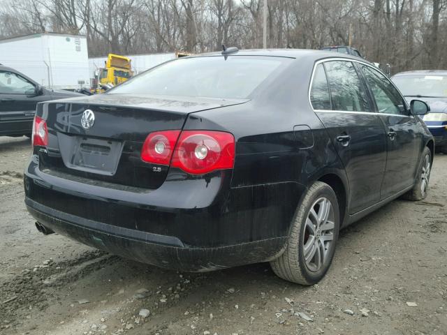 3VWSG71K06M624249 - 2006 VOLKSWAGEN JETTA 2.5 BLACK photo 3