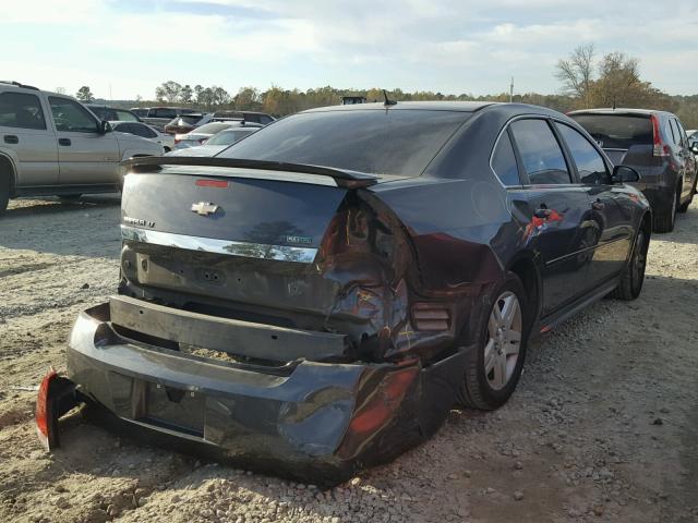 2G1WB5EK1B1200073 - 2011 CHEVROLET IMPALA LT GRAY photo 4