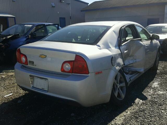 1G1ZC5E19BF346814 - 2011 CHEVROLET MALIBU 1LT ვერცხლისფერი ფოტო 4