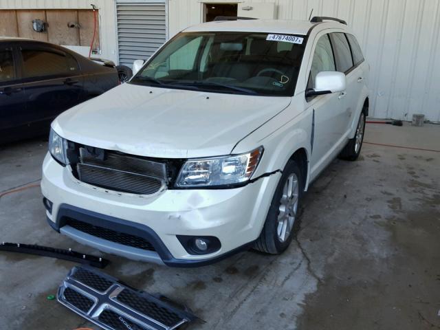 3C4PDCBB2DT626970 - 2013 DODGE JOURNEY SX WHITE photo 2