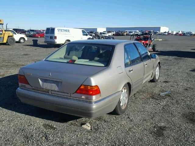 WDBGA51E1SA283829 - 1995 MERCEDES-BENZ S 500 BEIGE photo 4