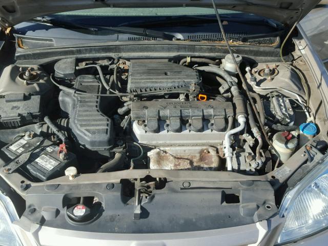 2HGES26882H551429 - 2002 HONDA CIVIC EX BROWN photo 7