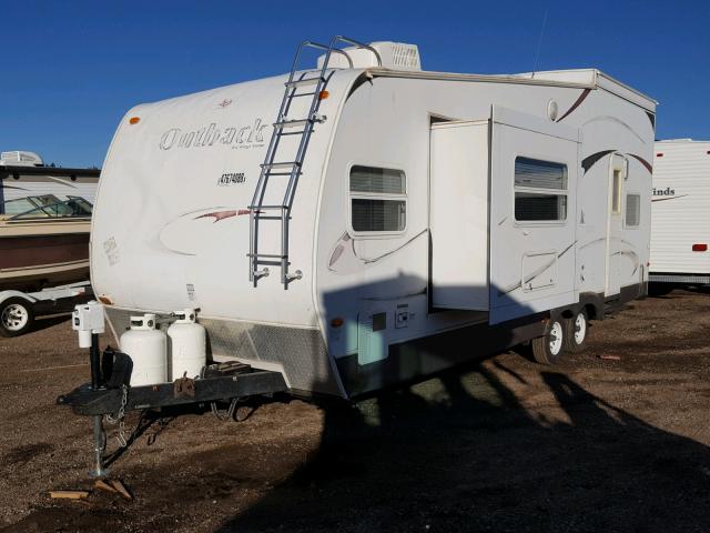 4YDT27L299B450547 - 2009 KEYSTONE OUTBACK WHITE photo 2