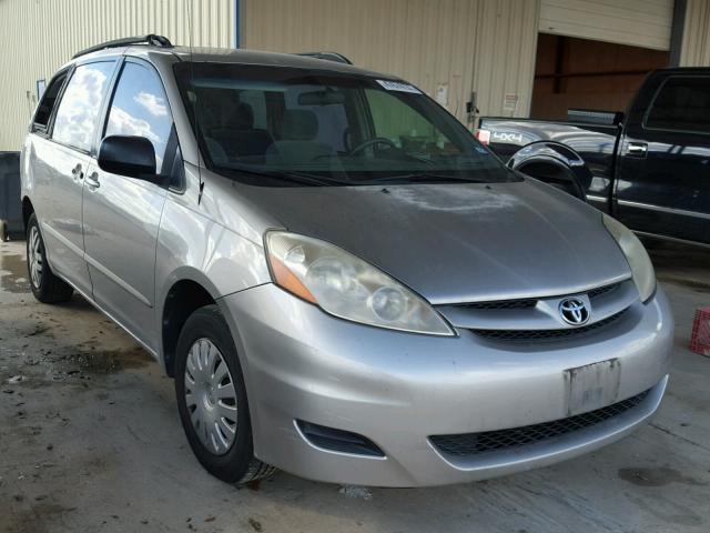 5TDZA23CX6S563424 - 2006 TOYOTA SIENNA CE GRAY photo 1