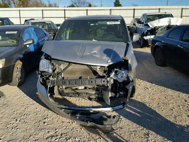 2C4RDGBG1FR671867 - 2015 DODGE GRAND CARA GRAY photo 9