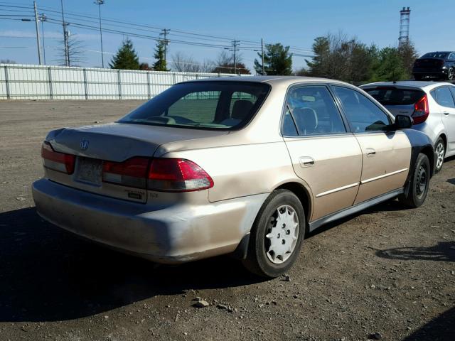 1HGCG56472A119128 - 2002 HONDA ACCORD LX GOLD photo 4