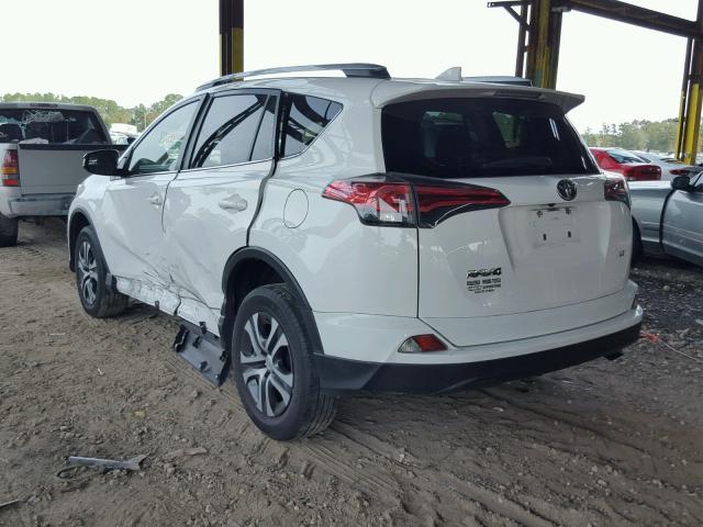 JTMZFREV9GD084062 - 2016 TOYOTA RAV4 LE WHITE photo 3