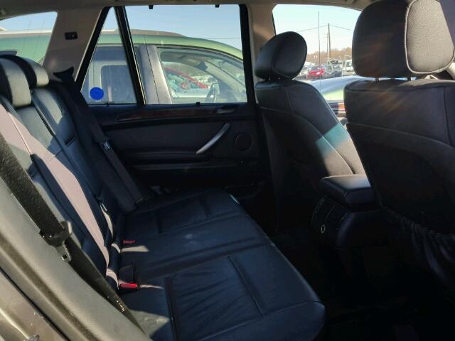 5UXFA13524LU36257 - 2004 BMW X5 3.0I GRAY photo 6