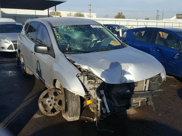 JN8AS5MT5BW572637 - 2011 NISSAN ROGUE S SILVER photo 1