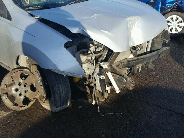 JN8AS5MT5BW572637 - 2011 NISSAN ROGUE S SILVER photo 9