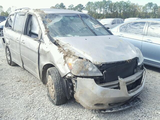 5FNRL38776B054052 - 2006 HONDA ODYSSEY EX SILVER photo 1