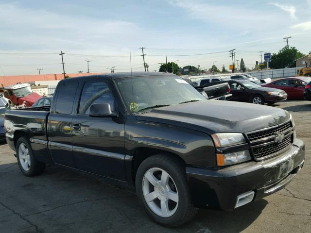 2GCEC19N771123066 - 2007 CHEVROLET SILVERADO BLACK photo 1