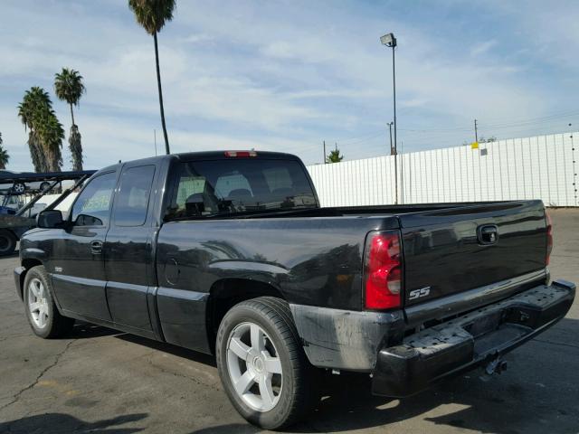 2GCEC19N771123066 - 2007 CHEVROLET SILVERADO BLACK photo 3