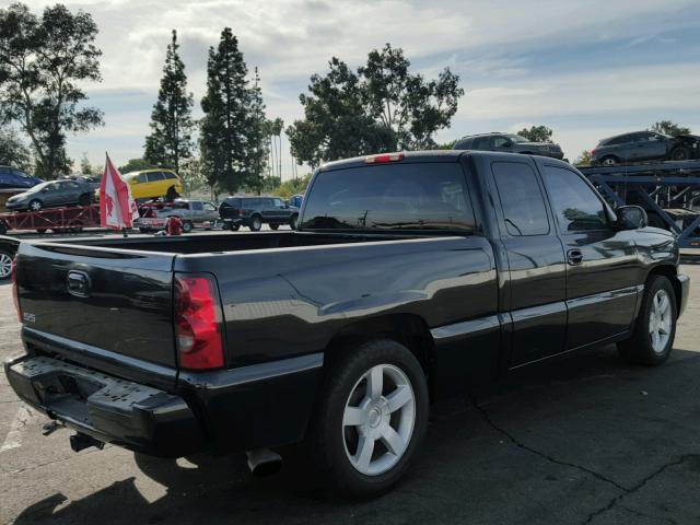 2GCEC19N771123066 - 2007 CHEVROLET SILVERADO BLACK photo 4