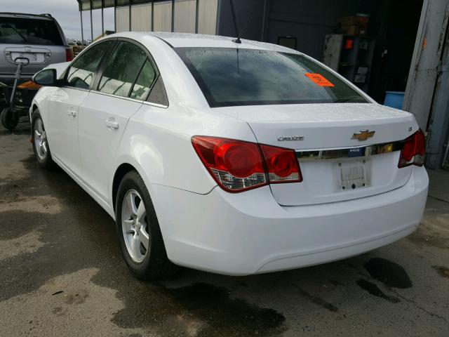 1G1PE5S90B7270843 - 2011 CHEVROLET CRUZE LT WHITE photo 3