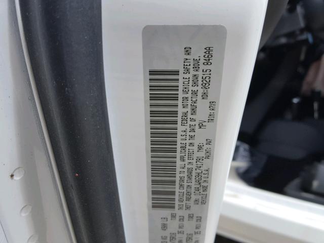 1C4AJWAG9HL741791 - 2017 JEEP WRANGLER S 白色 照片 10