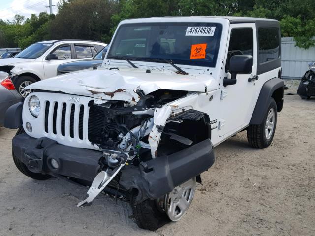 1C4AJWAG9HL741791 - 2017 JEEP WRANGLER S 白色 照片 2