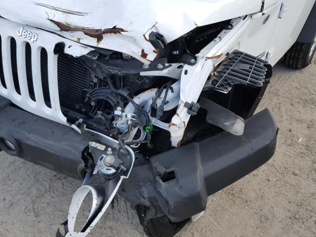 1C4AJWAG9HL741791 - 2017 JEEP WRANGLER S 白色 照片 9