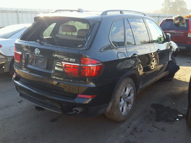 5UXZW0C55D0B96392 - 2013 BMW X5 XDRIVE3 BLACK photo 4