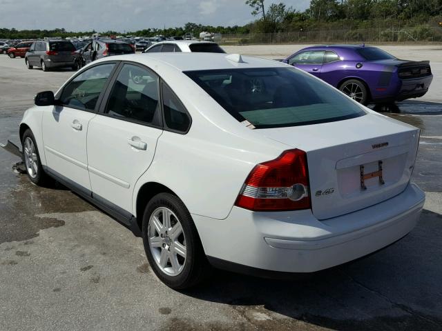 YV1MS382172273654 - 2007 VOLVO S40 2.4I WHITE photo 3