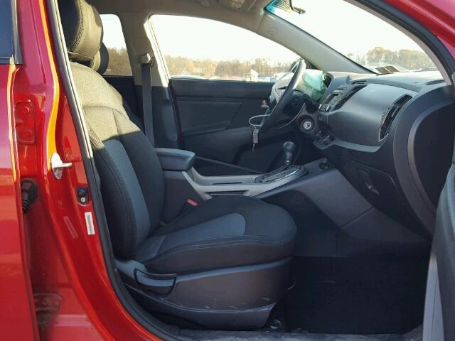 KNDPBCAC2E7595676 - 2014 KIA SPORTAGE L RED photo 5