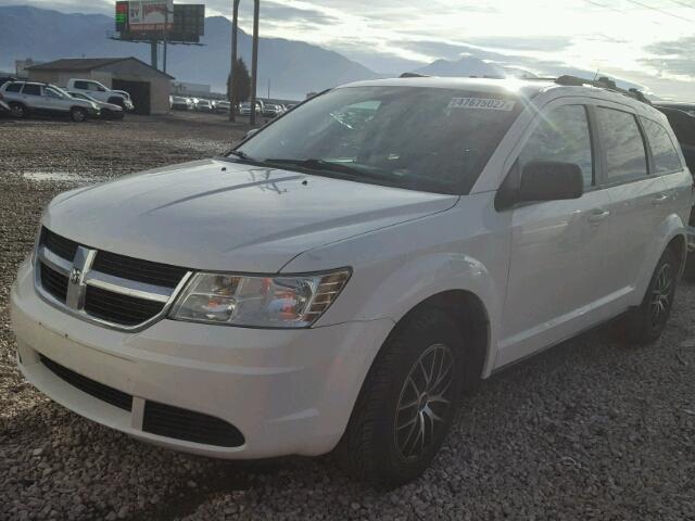 3D4PG4FB2AT202226 - 2010 DODGE JOURNEY SE WHITE photo 2