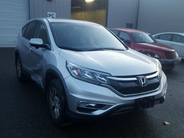 2HKRM4H53FH705261 - 2015 HONDA CR-V EX SILVER photo 1