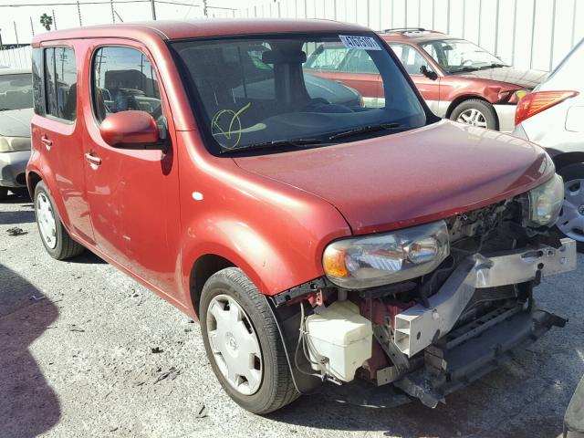 JN8AZ28R19T120074 - 2009 NISSAN CUBE BASE RED photo 1